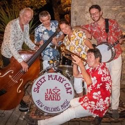 Logo Orchestre Sweet Mary Cat New Orleans Jazz band